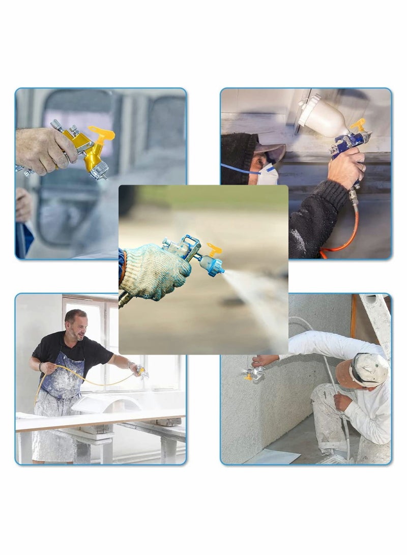 Reversible Airless Sprayer Tip 3 Pieces Paint Spray Guns and Spraying Machine Parts Nozzle Tips for Homes Buildings Decks Fences Garden Tool 515 - Image 4