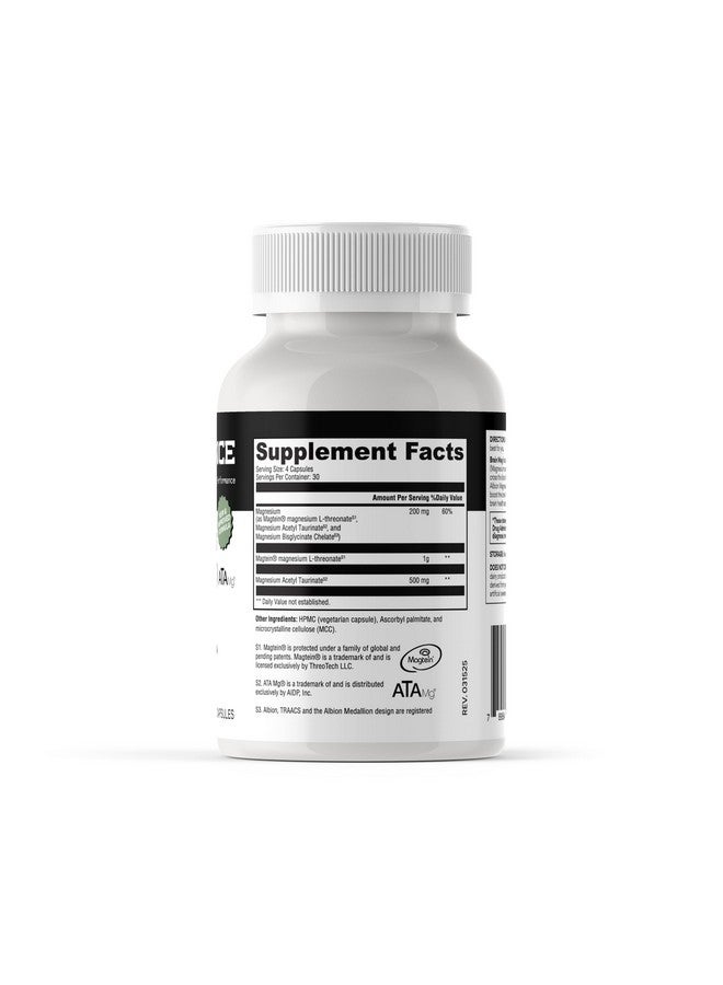 MYOXCIENCE Brain Mag | Featuring Magnesium L-Threonate and Magnesium Glycinate | Promotes Cognitive Well-Being, Enhanced Memory, Mental Clarity and Overall Brain Function | 120 Capsules - Image 3