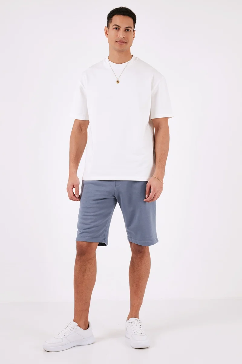 بوراتي Cotton Waistband Pocket Regular Fit Men's Short 5908042