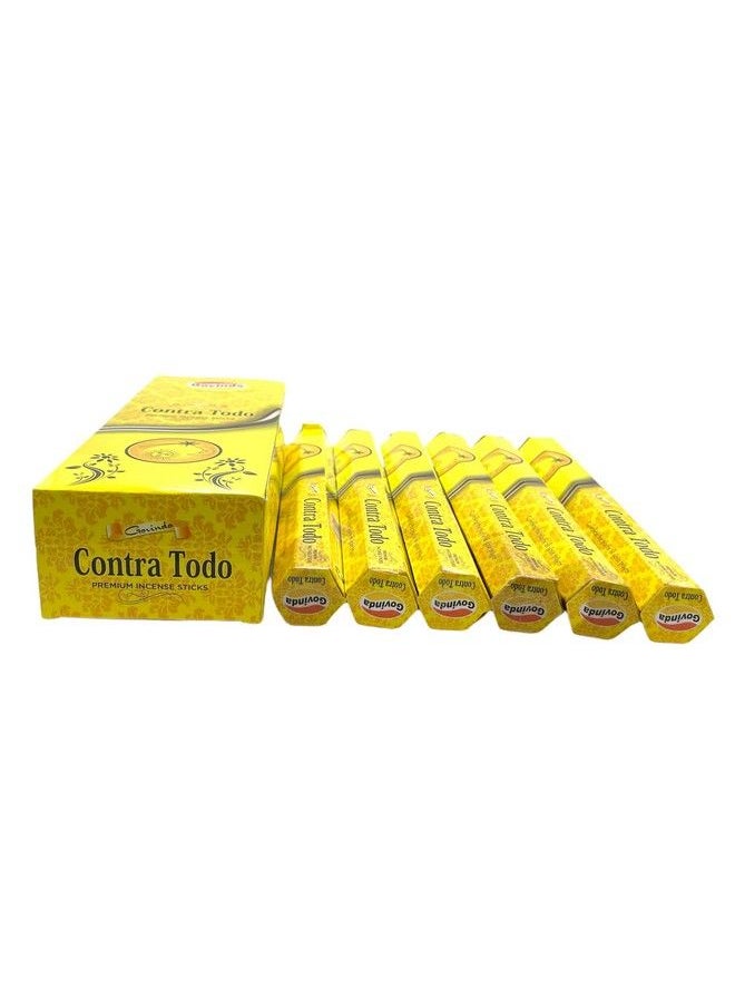 Govinda - Incense Contra Todo 120 Incense Sticks Masala Coated Incense - Image 1