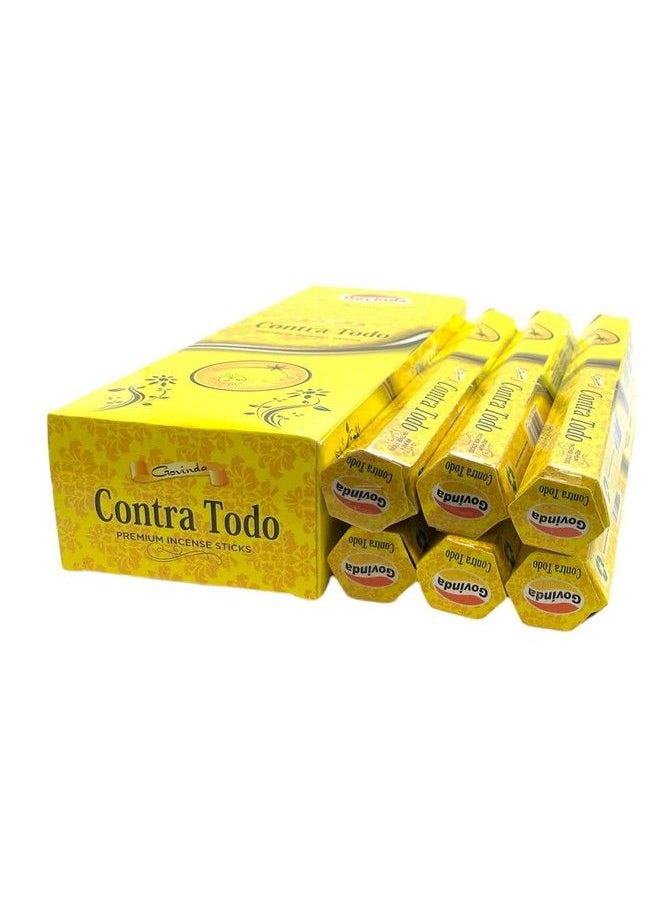 Govinda - Incense Contra Todo 120 Incense Sticks Masala Coated Incense - Image 1