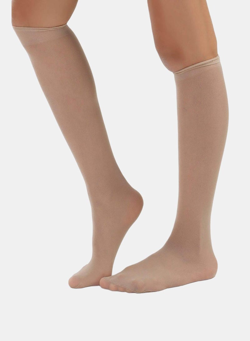 Carina Stretch Knee High Socks - Image 2