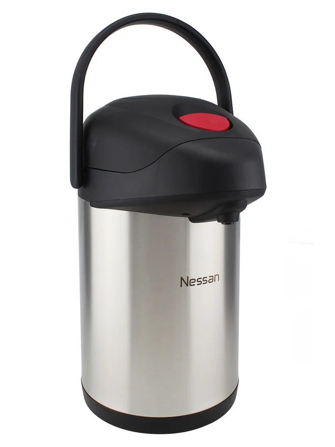 نيسان نسان ترمس حافظ للحرارة سعة . لتر فضي