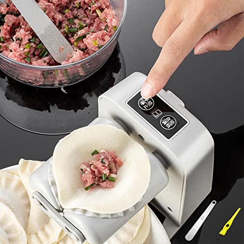 Vdhwter 2023 New Automatic Easy Dumpling Maker Machine Upgrade Auto Chinese Dumpling Wonton Empanada Ravioli Press Maker Household Electric Fast Dumpling Maker Mould Machine For Kitchen Pastry Making - Image 1