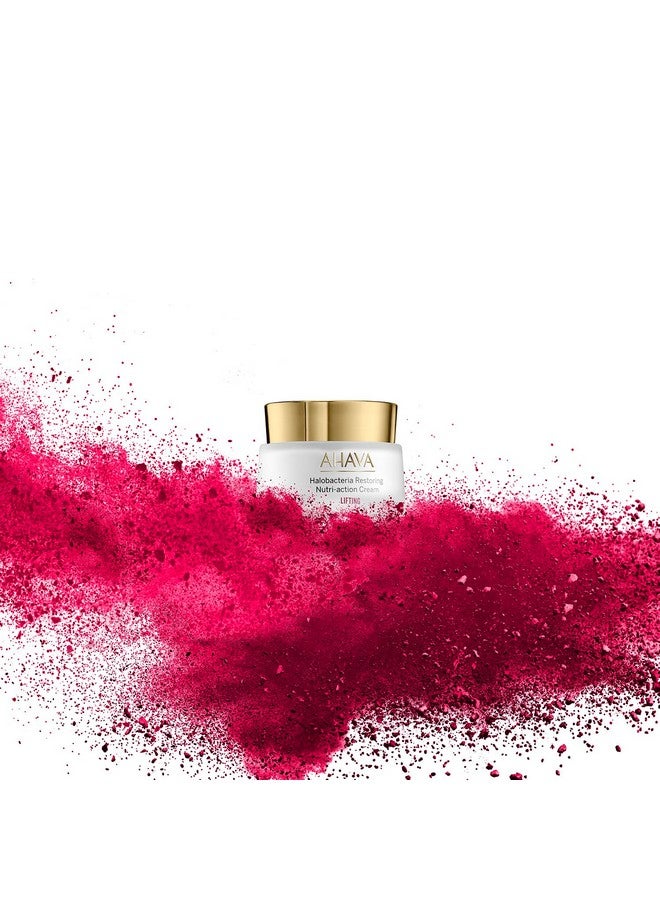 AHAVA Halobacteria Restoring Nutriaction Cream, Nourishes, Hydrates, Lifts And Smooths, For Stressed Mature Skin, 50 Ml Clear - Image 5