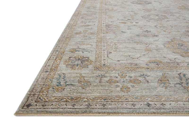Loloi سجادة منطقة لولوئي ماغنوليا هوم من جوانا غينز مجموعة ميلي MIE-02 سماء/ذهب 5'-3" x 7'-6"، ارتفاع كومة 0.25" - Image 5