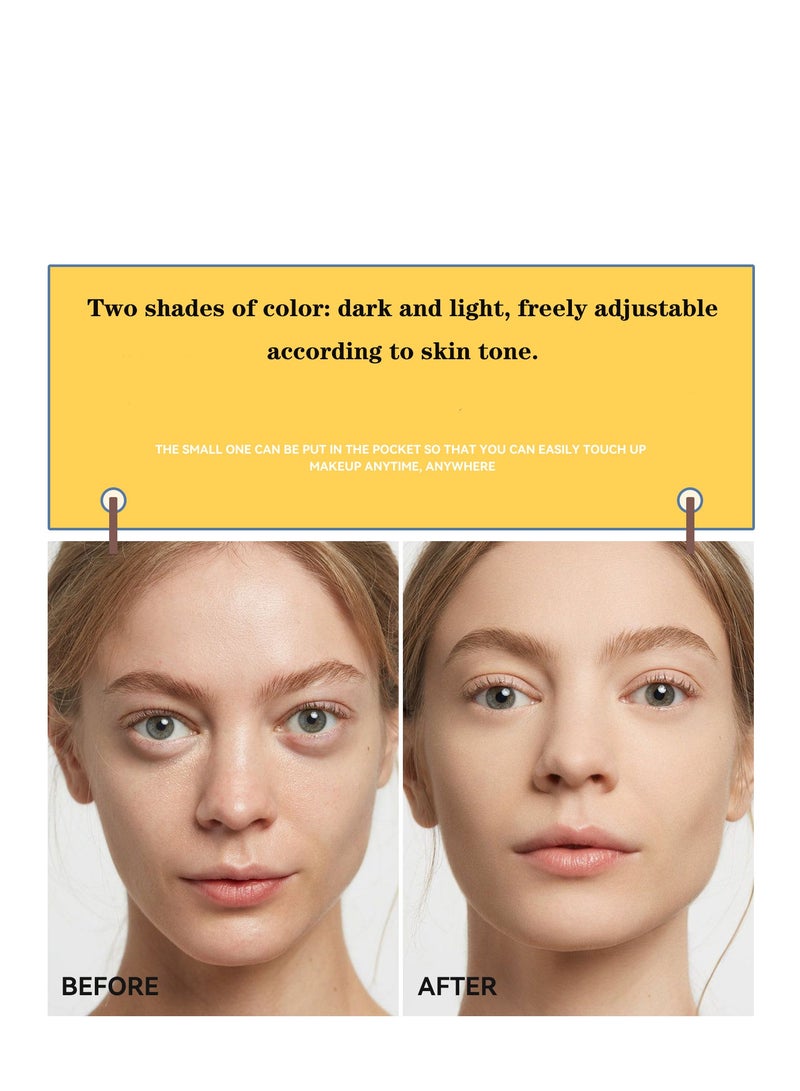 Generic Cheese Corrective Highlighting Shadow Concealer Spots Dark Circles Waterproof Concealer  - Image 3