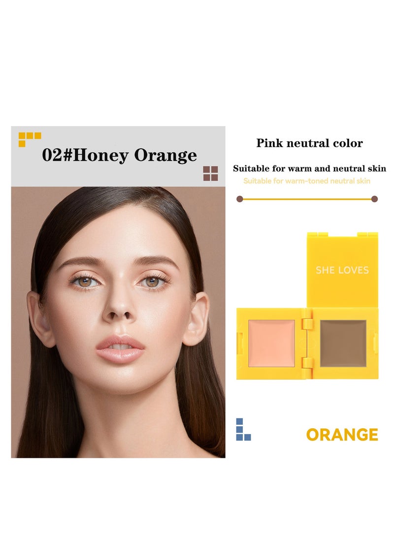 Generic Cheese Corrective Highlighting Shadow Concealer Spots Dark Circles Waterproof Concealer  - Image 1