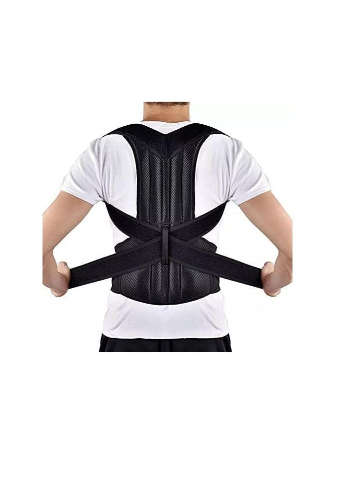 SYOSI Back Brace Posture Corrector for Women and Men Back Lumbar Support Shoulder Posture Support for Improve Posture Provide and Back Pain Relief  - Image 1