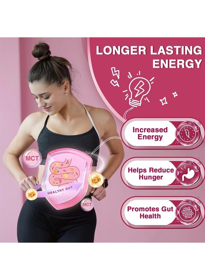 ZEBORA Collagen Peptides Powder Packets with Hyaluronic Acid, Biotin, MCT - Multi Hydrolyzed Collagen with 5 Billion Probiotics - Support Skin Hair Nail Joints & Gut Health - 30 Stick Packs - Image 4