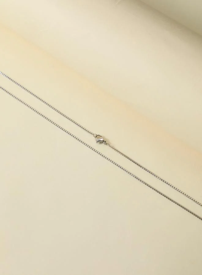 تايك تو Plain Chain Necklace