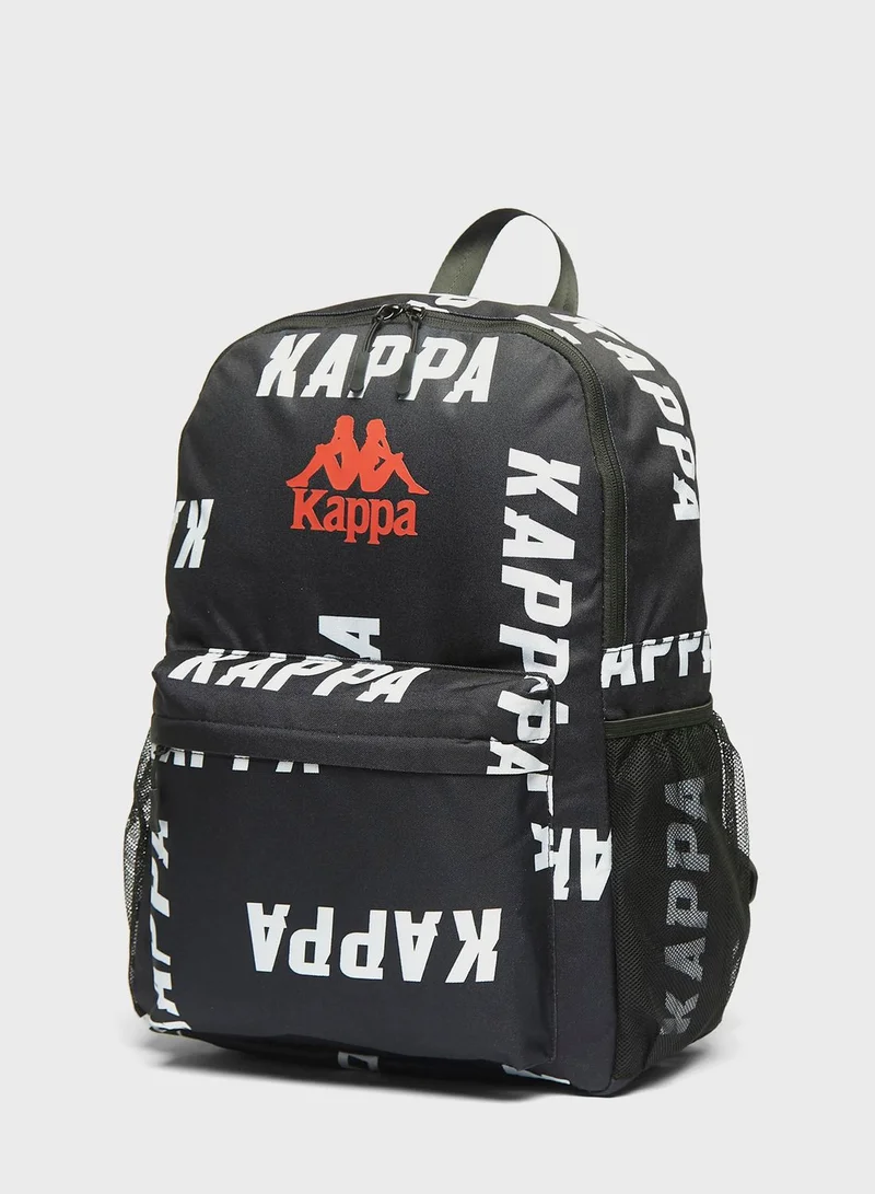 Kappa Logo Print Backpack