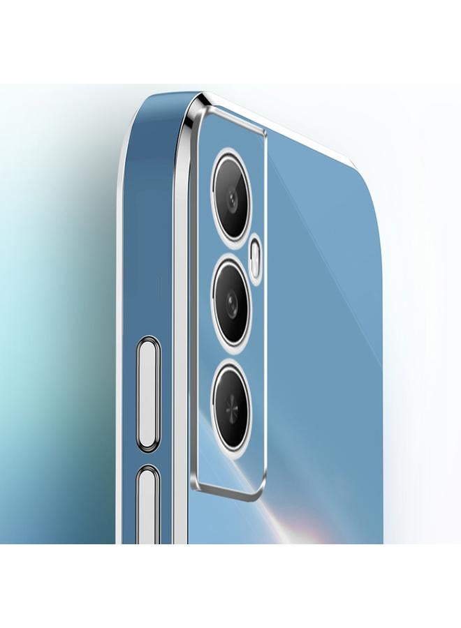 شين لي تونج جراب لهاتف Realme C65، جراب هاتف من مادة TPU المطلية بالكهرباء 6D بحافة مستقيمة - Image 4