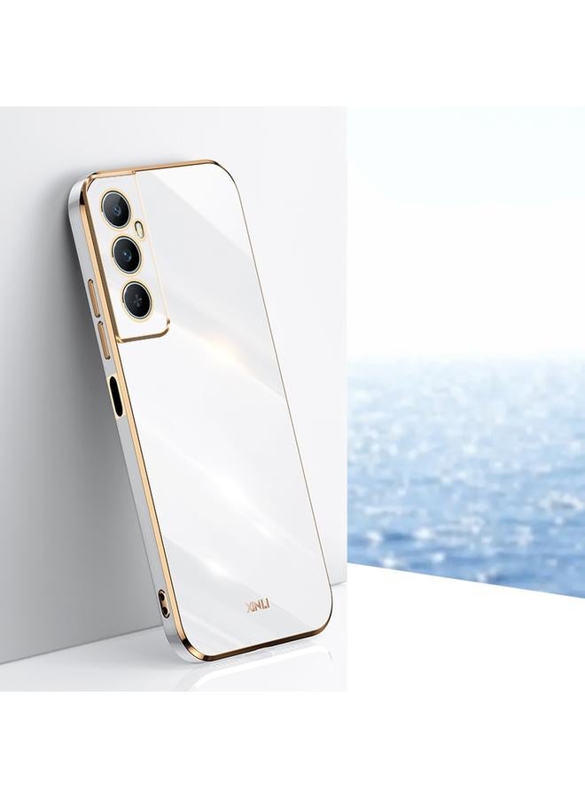 شين لي تونج جراب لهاتف Realme C65، جراب هاتف من مادة TPU المطلية بالكهرباء 6D بحافة مستقيمة - Image 1