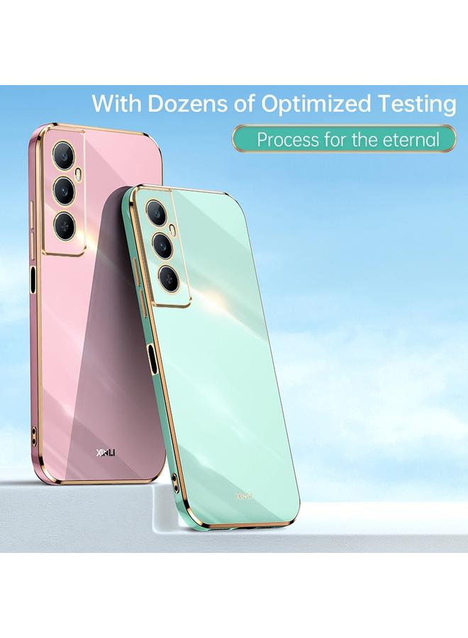 شين لي تونج جراب لهاتف Realme C65، جراب هاتف من مادة TPU المطلية بالكهرباء 6D بحافة مستقيمة - Image 2