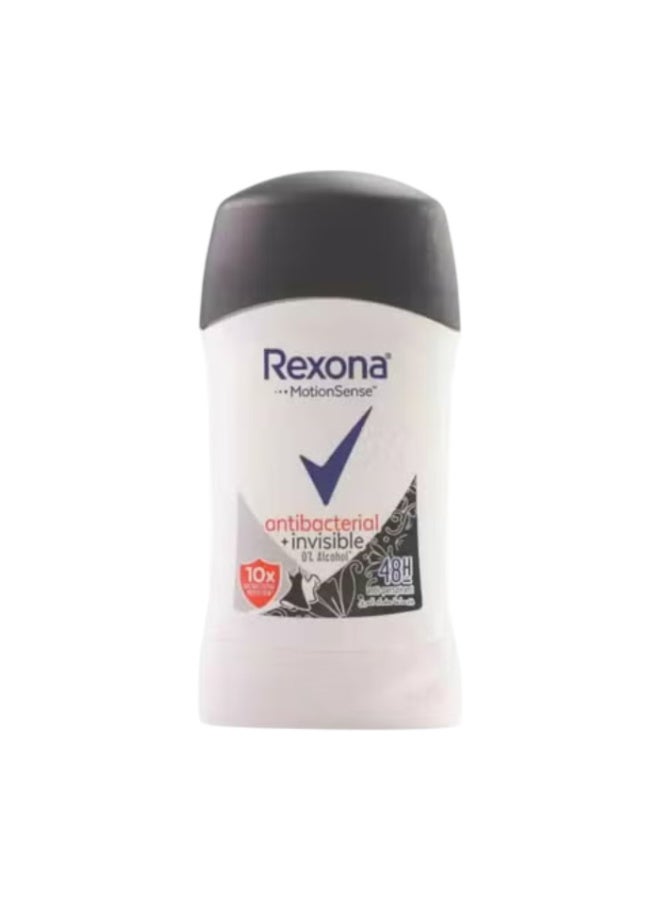Rexona MotionSense Antibacterial Invisible Antiperspirant Stick