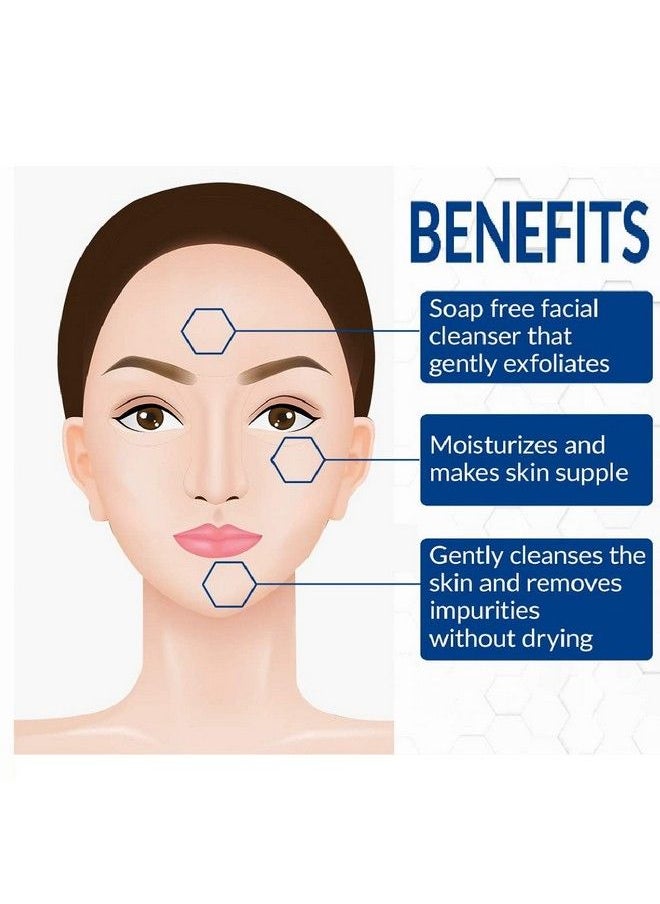 BREEMETIC Triclear Gentle Foaming Cleanser Gentle Cleansing For Sensitive Skin Soap Free With Advanced Pha  - Image 5