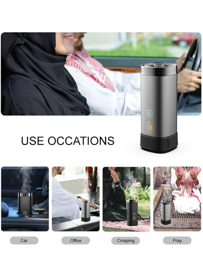 Bakhoor Electric Oud Incense Burner – USB Rechargeable Portable Bakhoor - Image 3