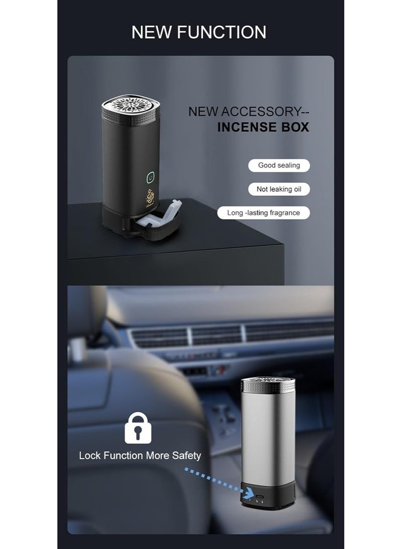 Bakhoor Electric Oud Incense Burner – USB Rechargeable Portable Bakhoor - Image 4