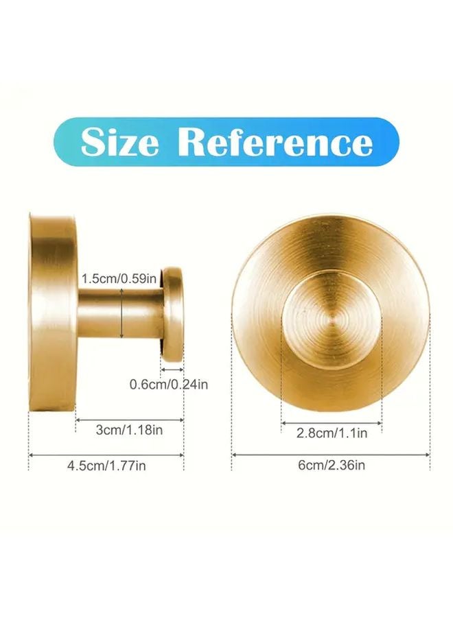 3 قطع خطافات شفاطة متعددة الأغراض باللون الأسود للإطارات - ديكور زجاجي للأبواب بدون حفر - Image 4
