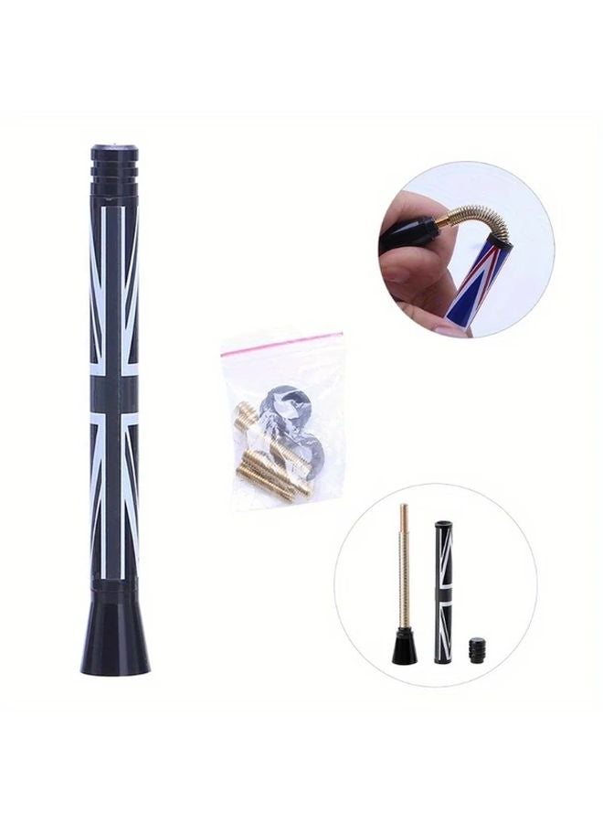 Mini Cooper Car Antenna Mast Union Jack Flag 4.21 Inch Aluminum Alloy Accessories - Image 5