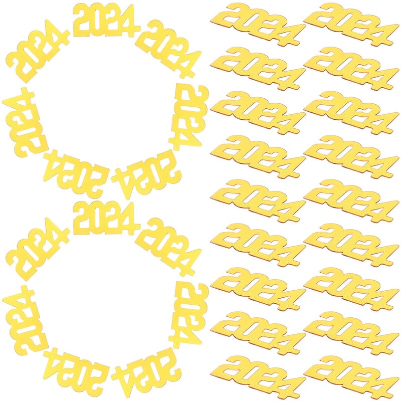 Gold Sequin Table Confetti Scatters 3pcs Party Decorations For New Year Celebration Supplies - Image 2