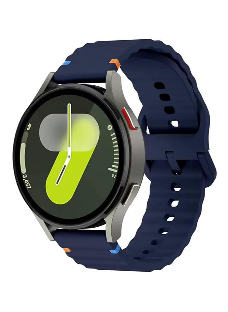 20 mm Silicone Watch Strap, Quick Release Watch Straps for Men and Women, Skin-friendly, Soft, Replacement Strap for 20 mm Compatible with Amazfit/Huawei/MI/Fossil/samsung - Image 1