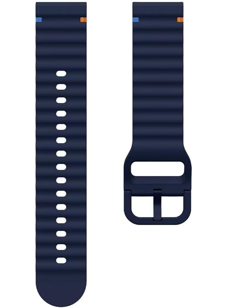 20 mm Silicone Watch Strap, Quick Release Watch Straps for Men and Women, Skin-friendly, Soft, Replacement Strap for 20 mm Compatible with Amazfit/Huawei/MI/Fossil/samsung - Image 2