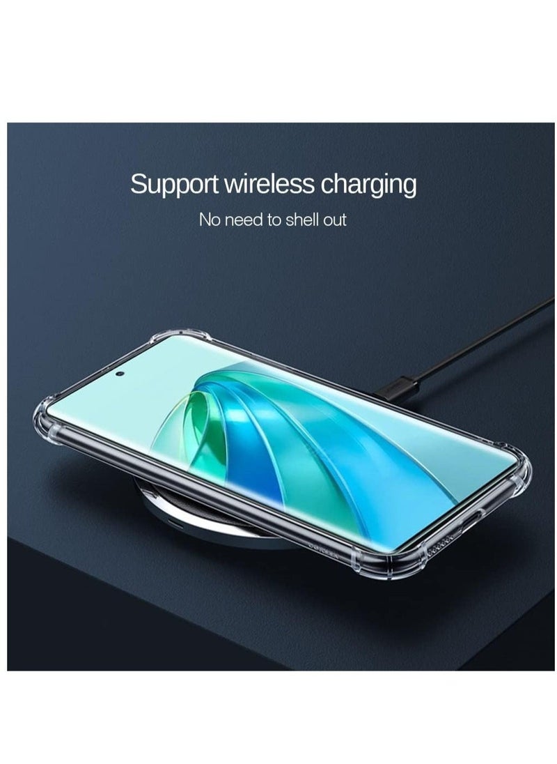 Raxoom Honor X9a 5G Clear Case Cover Shockproof flexible Silicone Bumper Cover Transparent Anti scratch TPU Full Camera Protection - Image 5