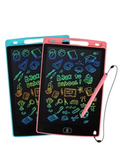 KASTWAVE LCD Writing Tablet, Doodle Scribbler Pad 8.5 inch Colorful Screen Drawing Board Learning Gift for Kids, Educational Toys for 3-6 Years Old Boys and Girls  2 Pack  - Image 1