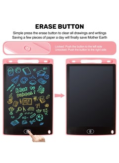 KASTWAVE LCD Writing Tablet, Doodle Scribbler Pad 8.5 inch Colorful Screen Drawing Board Learning Gift for Kids, Educational Toys for 3-6 Years Old Boys and Girls  2 Pack  - Image 3