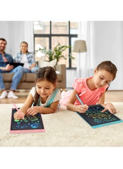 KASTWAVE LCD Writing Tablet, Doodle Scribbler Pad 8.5 inch Colorful Screen Drawing Board Learning Gift for Kids, Educational Toys for 3-6 Years Old Boys and Girls  2 Pack  - Image 5