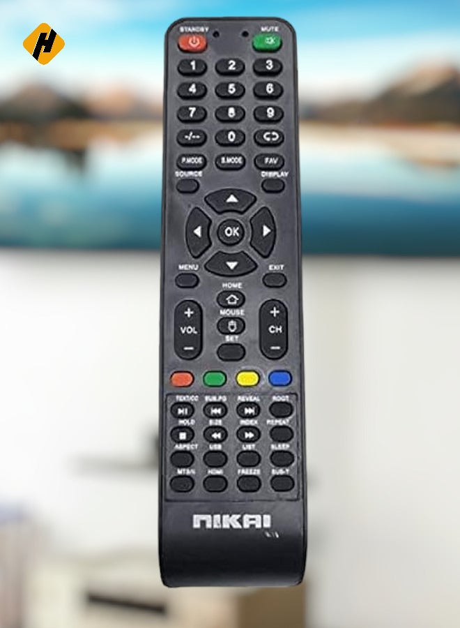HuHa Replacement Remote Control Suitable for NIKAI Smart TV - Image 1
