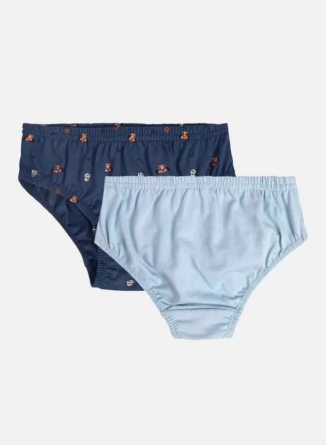MINIKLUB Pack of 2 - Boys Cotton Knitted Briefs - Image 2