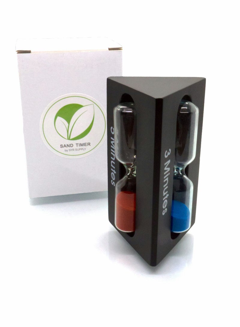 Sand Timer | Tea Timer | Hourglass Timer | 3/5/7 Minutes Timer for Cooking, Baking, Classroom, Home Office, Kitchen, Exercise