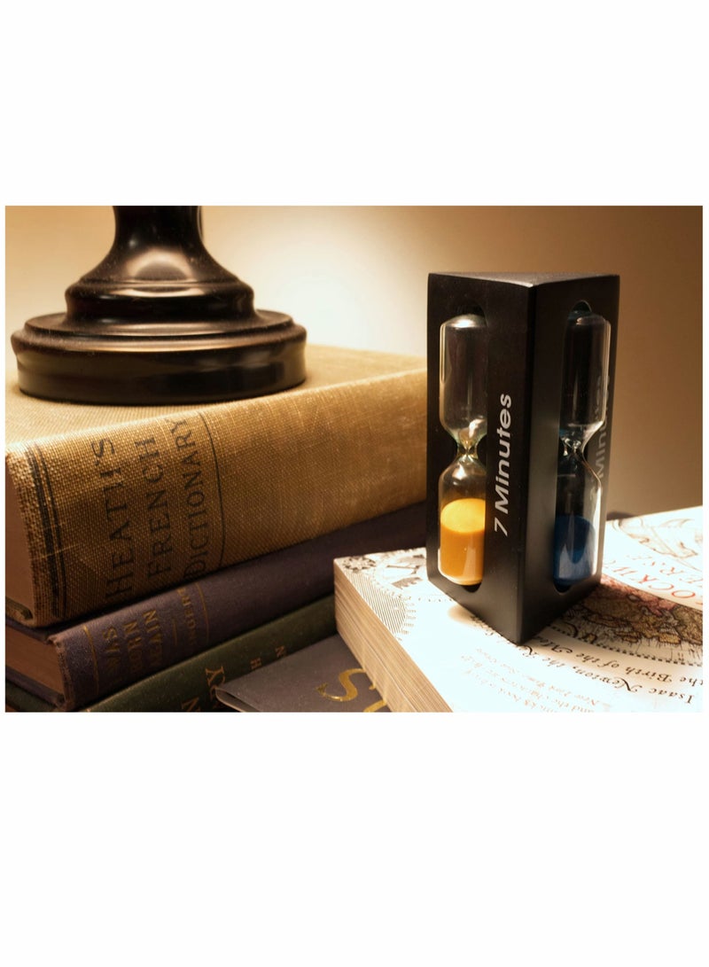 Sand Timer | Tea Timer | Hourglass Timer | 3/5/7 Minutes Timer for Cooking, Baking, Classroom, Home Office, Kitchen, Exercise