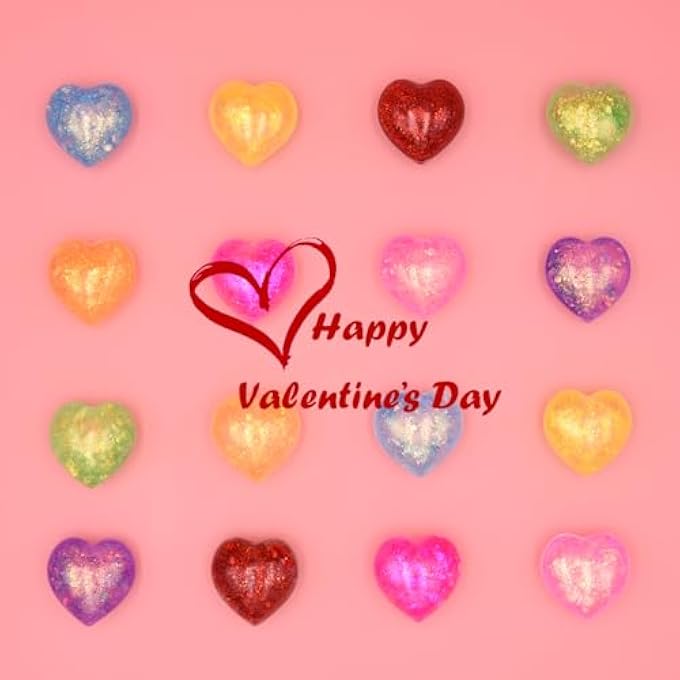 Menzcci 16 Pack Valentines Cards with Hearts Stress Balls Squishy Squeeze Toys for Kids School Classroom Valentines Card Prizes Party Favors Gifts - Image 2