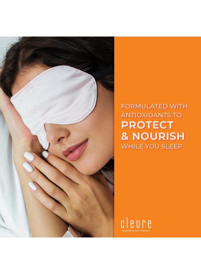Cleure Hyaluronic Acid & Shea Butter Anti-Aging Night Cream For Sensitive Skin, Gluten, Salicylate, Paraben & Fragrance Free (2 Oz, Pack Of 1)  - Image 2