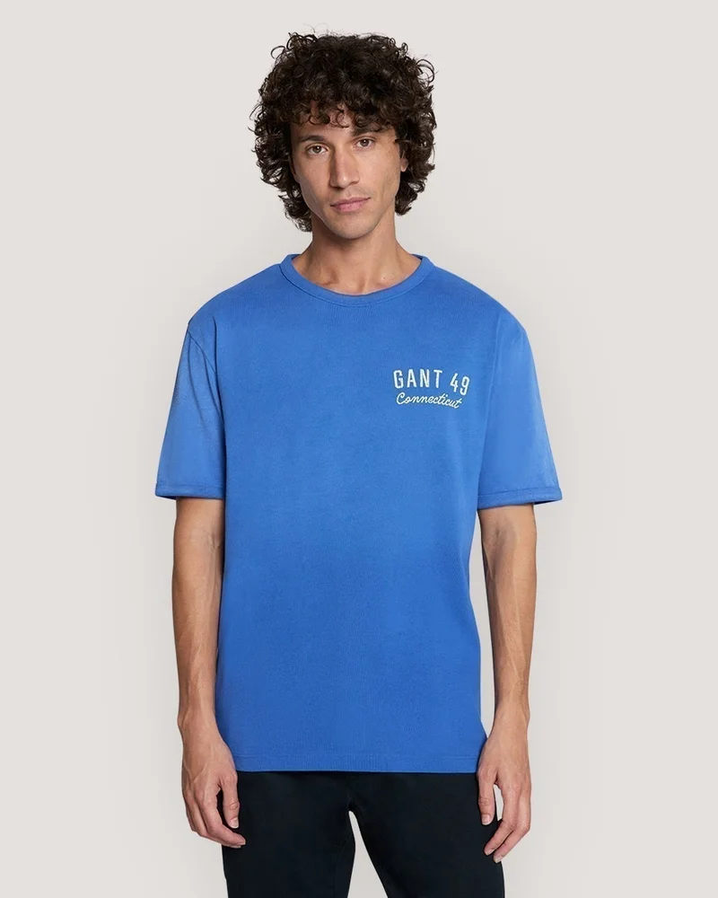 GANT Gant Varsity Worn Graphic T-Shirt