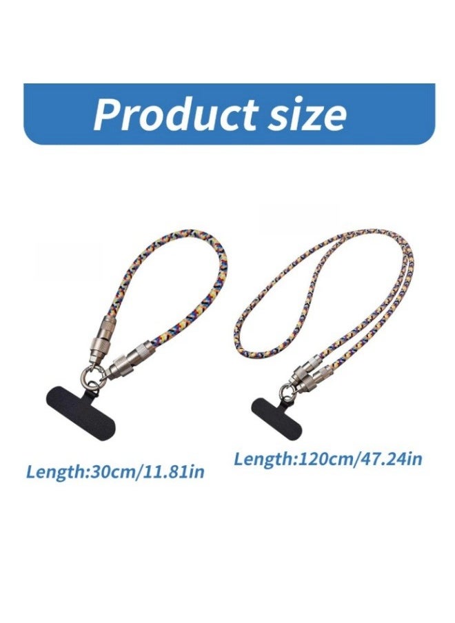 Healife 2-in-1 Stylish Phone Lanyard & PD60W Fast Charging Cable – USB-C to Lightning, Crossbody & Wrist Design  - Image 5