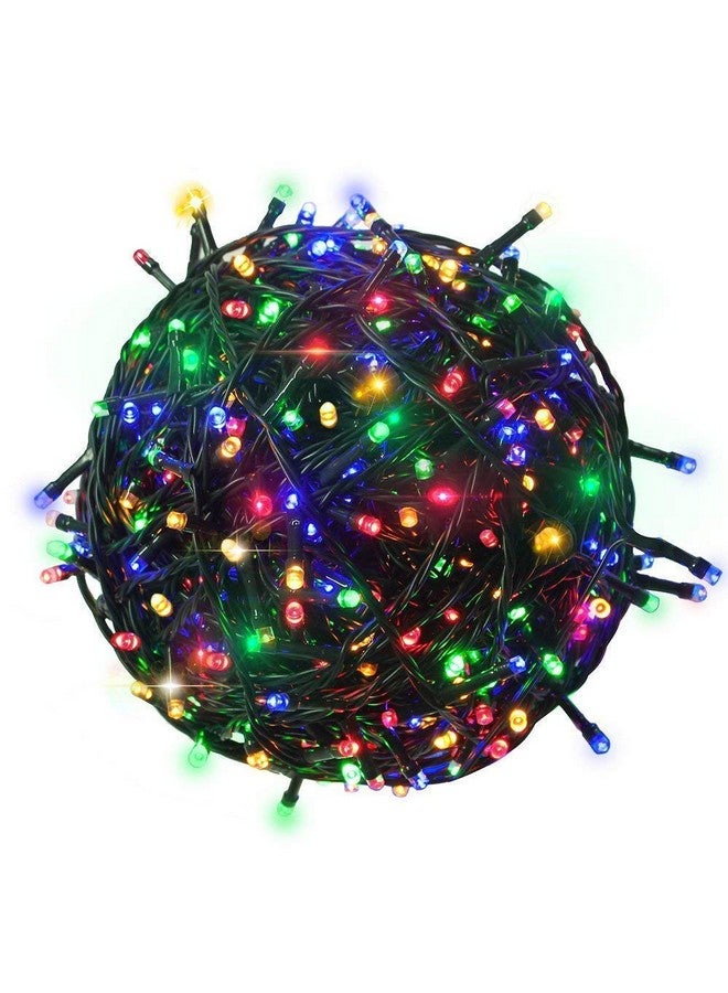 Desidiya 200 LED 45 Meter Black/White Led Rice Lights with 8 Flashing for Christmas, Wedding, Party, Home, Patio Lawn Home Decoration (Rice Multicolor - Pack of 1) - Image 1