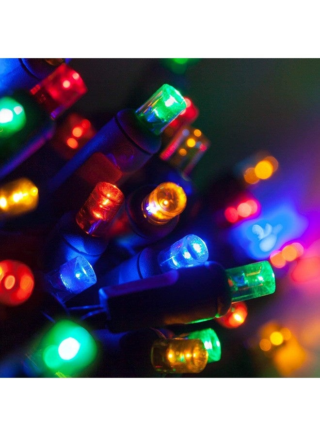 Desidiya 200 LED 45 Meter Black/White Led Rice Lights with 8 Flashing for Christmas, Wedding, Party, Home, Patio Lawn Home Decoration (Rice Multicolor - Pack of 1) - Image 3