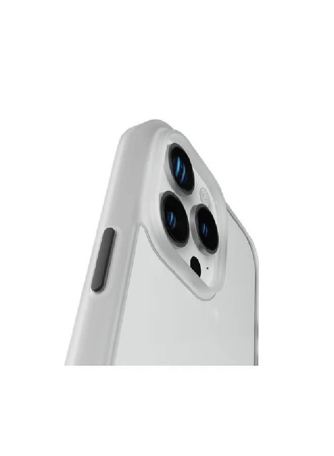 LEVELO Levelo Clara Clear Case For iPhone 16 Pro  White Clear  - Image 1