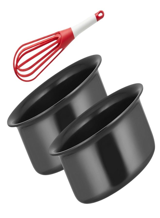 LAZYwindow Cookware Combo, Hard Anodised Tope with Induction Base, Plastic Whisker and Hand Blender, Pack of 2 - Image 1