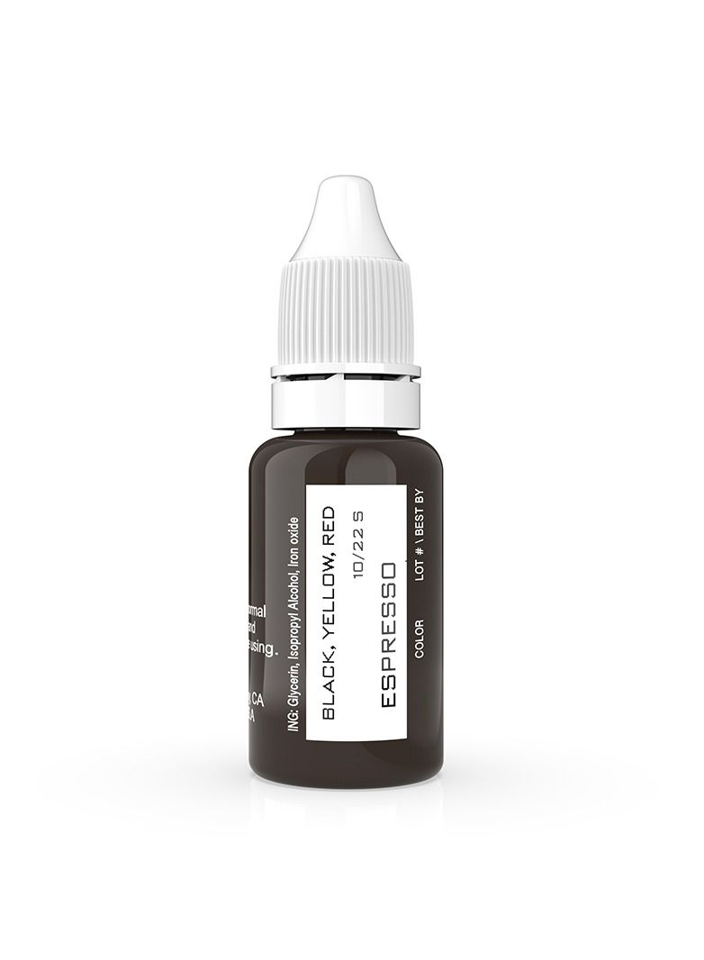 Biotouch Eyebrow Pigment For Eyebrows Brows Micro pigments Microblading pigments PMU Machine Use Medical Grade No Mixing eyebrow pigment for shading For Professionals Only 15ml - Image 1