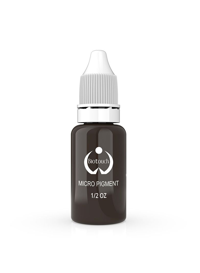 Biotouch Eyebrow Pigment For Eyebrows Brows Micro pigments Microblading pigments PMU Machine Use Medical Grade No Mixing eyebrow pigment for shading For Professionals Only 15ml - Image 2
