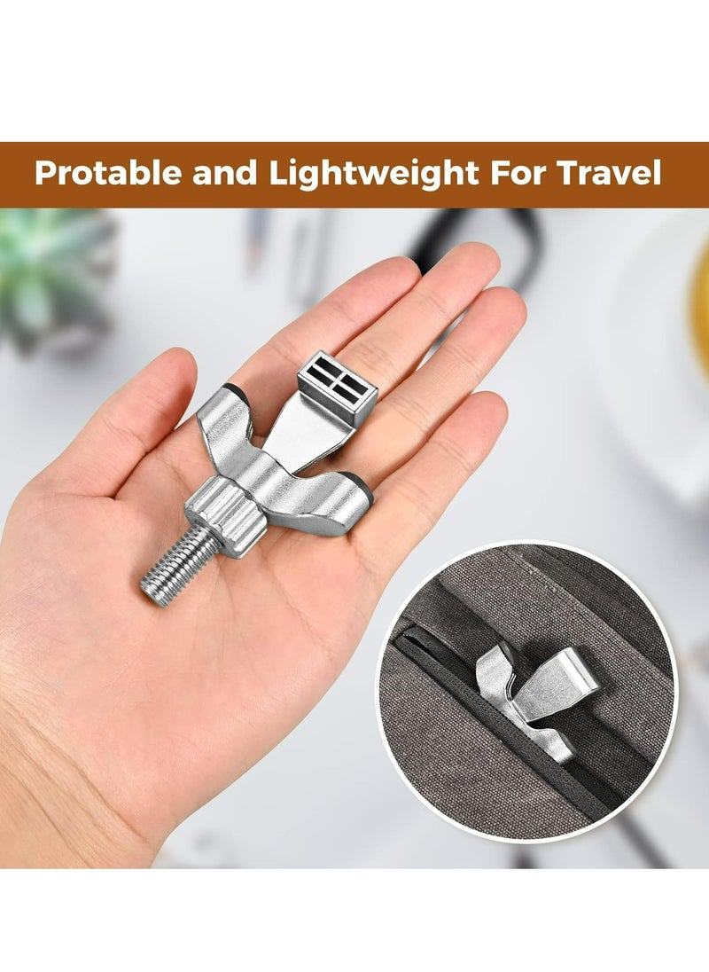 Generic Portable Door Lock, Anti-Theft Lock, Travel Door Lock for Additional Privacy and Safety, Home Security Door Locker for Hotel Apartment School  - Image 3