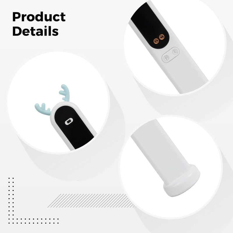 Generic 1-Second Height Measurement Device, Cordless Infrared Stadiometer with Posture Correction, 1-94 in / 0-240 Cm Range, for Youngsters - Image 2
