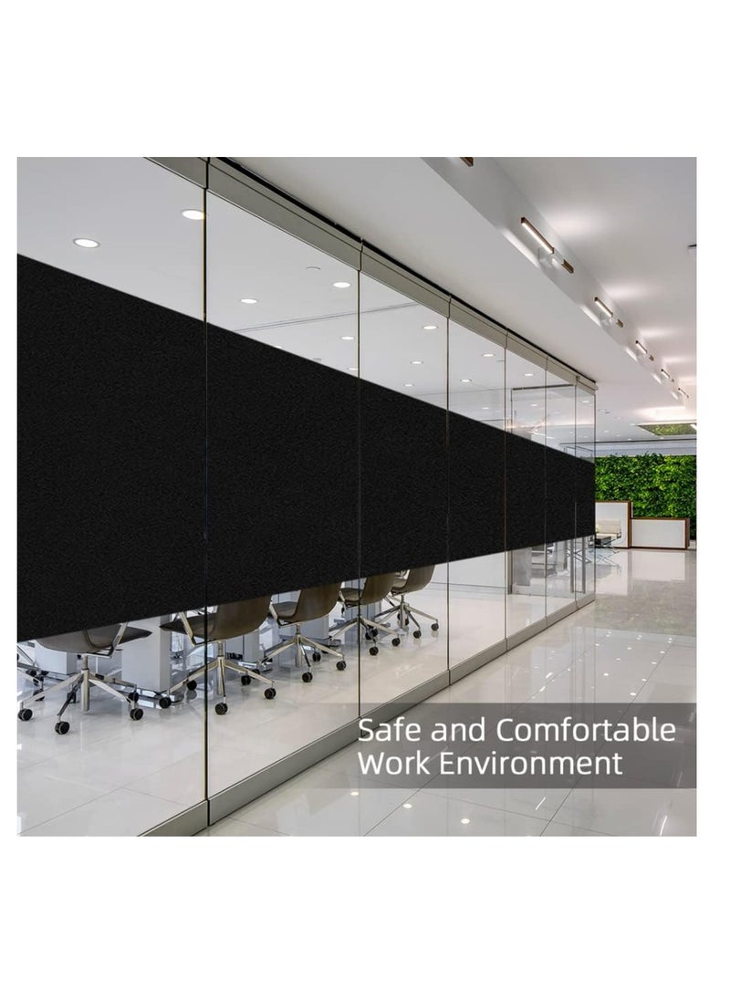 RATSAW - Blackout Window Film Removable Privacy Film Dark Window Tint Decorative Privacy Films 45W 100L Centime - Image 1