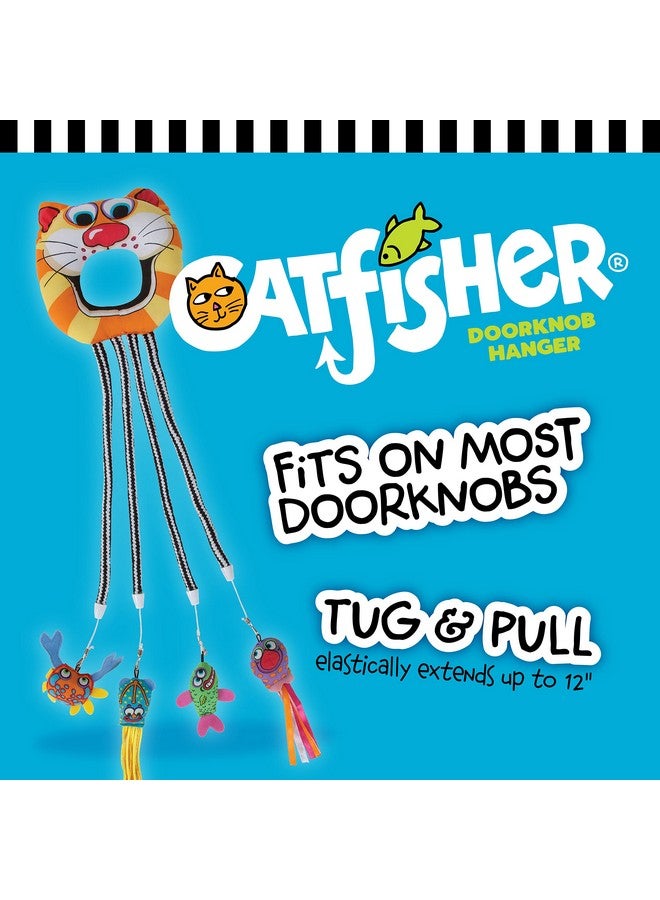 FAT CAT Catfisher Doorknob Hanger - Image 2